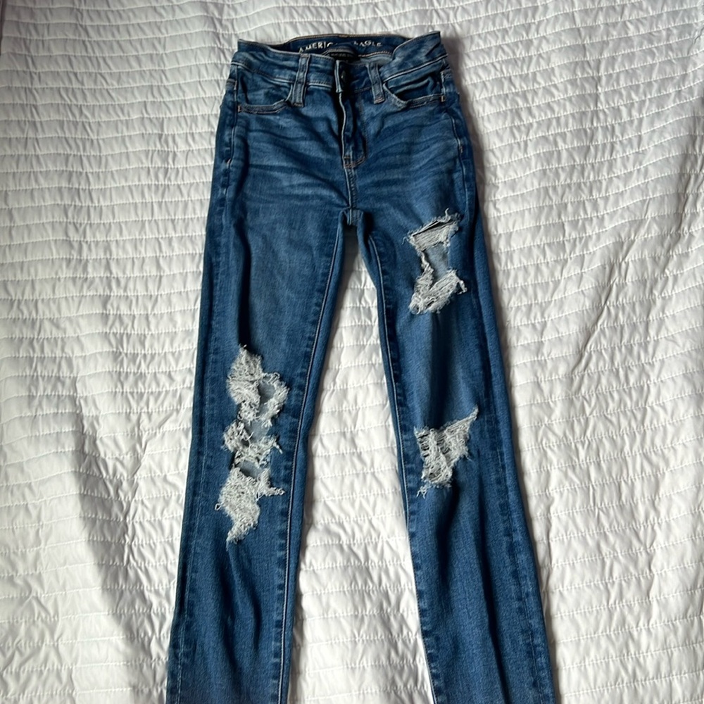 american eagle jeans size 000